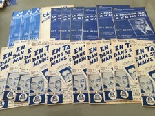 LOT DE  20 PARTITIONS