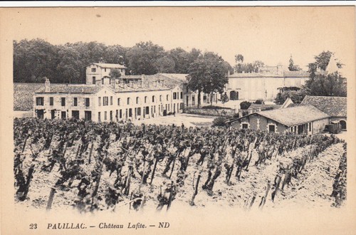 Pauillac château lafite - 23,