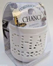 Photophore céramique et bougie chauffe-plat  Chance