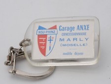 PORTE CLÉS ANCIEN - KEYCHAIN - NSU PRINZ - GARAGE ANXE - MARLY