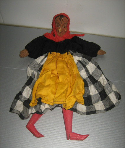 Ancienne marionnette théatre - ancienne,