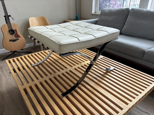 Knoll barcelona ottoman - barcelona,