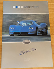 Pagani Zonda C12 S 2000 Brochure Prospekt