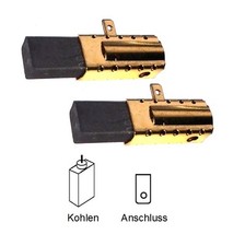 Charbons Carbones Automobiles Fusains pour Bosch Pbh 3000-2 Fre - 5x8x16mm