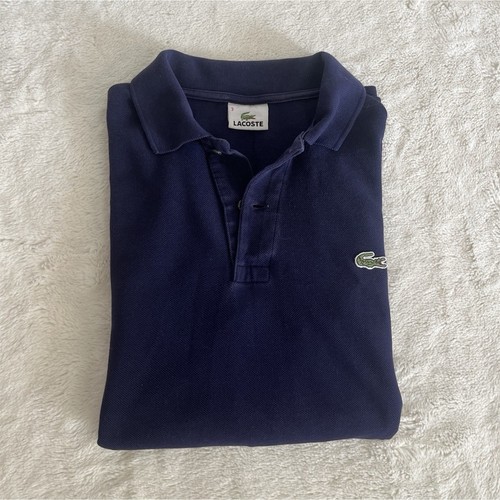 Lacoste polo homme bleu uni