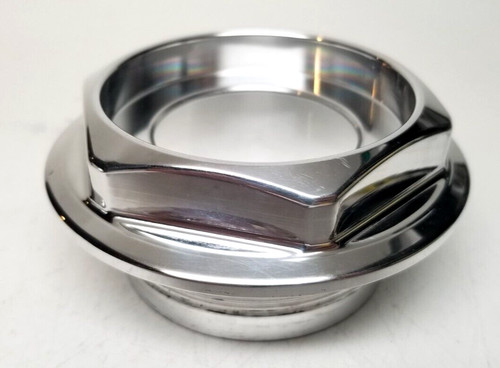 Polished billet aluminum hex - billet,