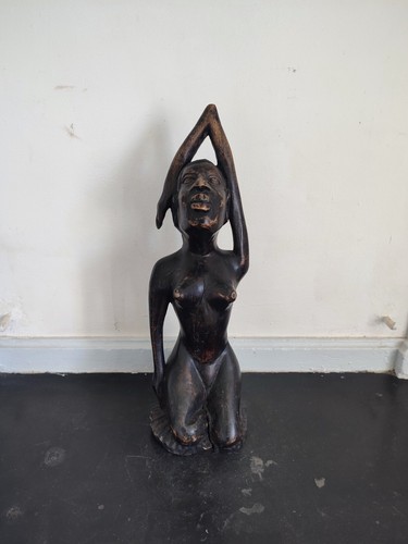 Sculpture africaine bois - sculpture, en
