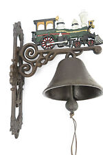Wall Bell Doorbell Doorbell Train Locomotive Metal Ship Garden Decoration