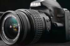 [1 Yr warranty] Nikon D3200 DSLR Digital Camera Black with Lens #8266