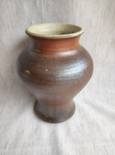 vase grès céramique signé