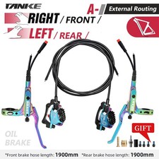 Frein Hydraulique 4 Pousse Piston Aluminium Alliage pour Vélo Électrique