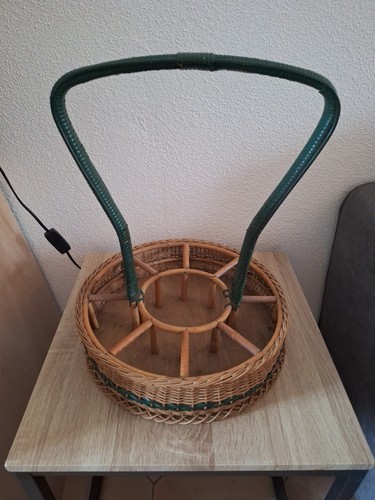 Ancien porte bouteille - , et
