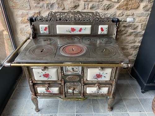 Cuisinière bois ancienne - cuisinière,
