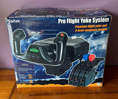 Joystick saitek pro flight - saitek,
