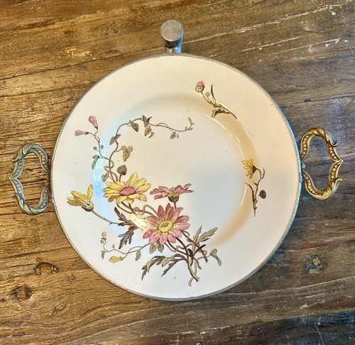 Assiette chauffante terre - assiette,