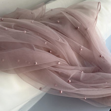 Perlé Maille Dentelle Tissu