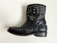 Boots de motard clous en cuir ASH Modèle Texas - Pointure 36
