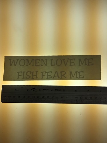 Women love fish fear me - fish,