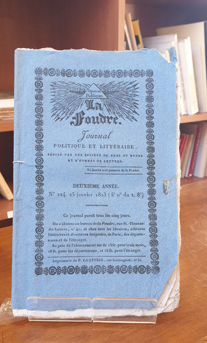 Foudre journal des - foudre,,