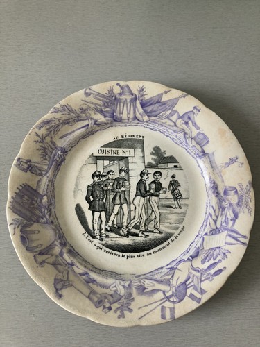 Assiette médailles or - médailles, d’or