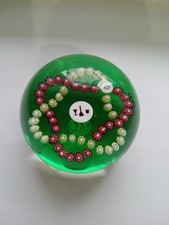 presse papier en cristal de