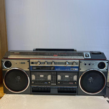 SANYO WMR-D6 Radio Double Cassette Deck Junk SANYO WMR-D6 Vintage Japan #W1327
