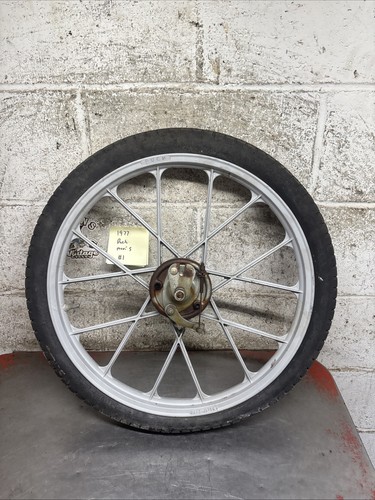 1977 puch maxi moped front - puch, s
