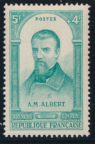 Timbre france 798 albert - 798**,