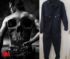 SOA Sons of Anarchy - Jax/Charlie Hunnam Jumpsuit Coverall w/Studio COA