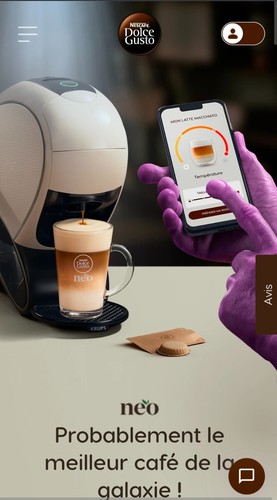 Cafetière nescafé dolce - cafetière,