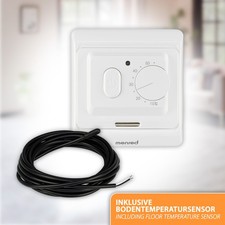 Thermostat Avec Bouton A Contrôleur Électrique Chauffage par le Sol B-Ware