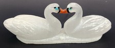 Zuni Hubert Pincion Fetish Carving Swan 3"