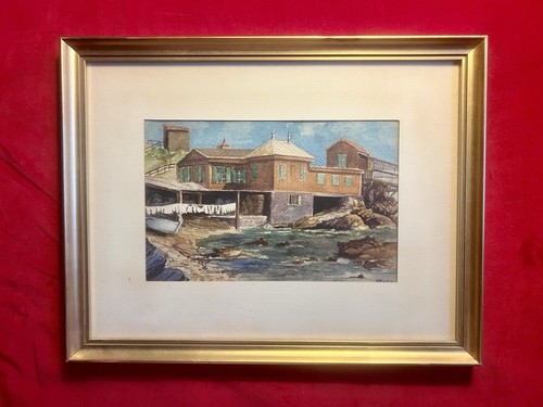 1960s original watercolor - 1960s,