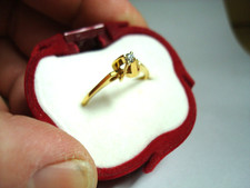 Belle bague en Or jaune 18k  