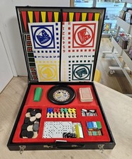 Malette en bois multi jeux -