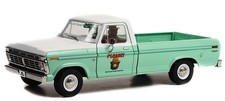 GREENLIGHT, FORD F-100 1975 Forest OREST SERVICE GREEN, échelle 1/18, GREEN13636