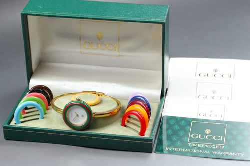 Montre vintage gucci change - gucci,