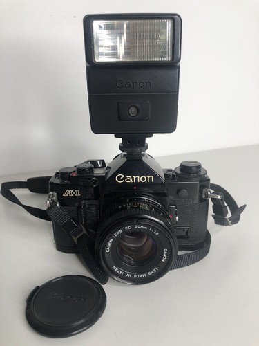 Canon noir objectif - canon, +