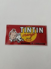 TINTIN PLAQUE ÉMAILLÉE