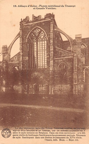 Belgique thuin abbaye aulne - belgique,