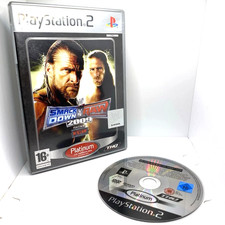✅WWE SmackDown vs. Raw 2009 Ps2 PlayStation 2 PAL Fr Platinum Sans Notice