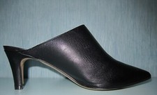 Sabots cuir noir La Colección
