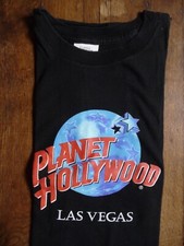 Tee shirt Planet Hollywood LAS VEGAS  XLarge made in usa Années 90 100% coton