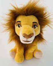 6094🌟30cm EXCELLENT ÉTAT Doudou Peluche Simba Roi Lion Disney