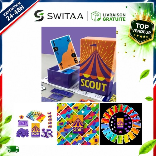 Jeu cartes scout - de, cirque