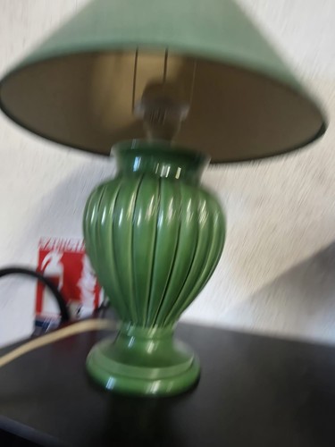 Lampe table verte - de,