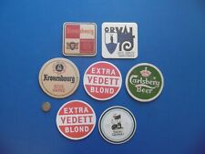 LOT OF ANTIQUE BEER BOCK - KRONENBOURG - ORVAL - GEORGES BEERS - STAR 