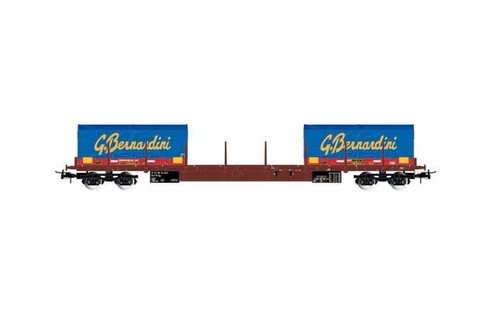 Hr6555 wagon plat - plat, à