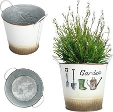 Pot de fleurs KADAX en métal