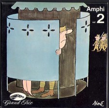 SINE / AMPHI Volume 2 EP 45T NEUF Chansons paillardes Pochette dessinée par Siné